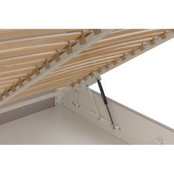 Minkšta lova su patalynės dėže be čiužinio