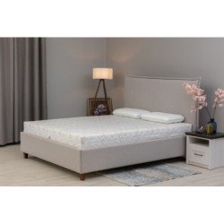 Minkšta lova su patalynės dėže be čiužinio