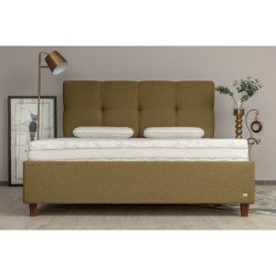 Lova su patalynės dėže ir dujiniu pakėlimo mechanizmu