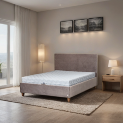 Prabangi lova su patalynės dėže ir galvūgaliu