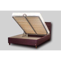 Minkšta lova su ventiliuojama patalynės dėže