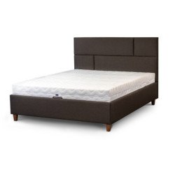 Lova su patalynės dėže ir elegantišku galvūgaliu