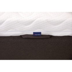 Lova su patalynės dėže ir elegantišku galvūgaliu