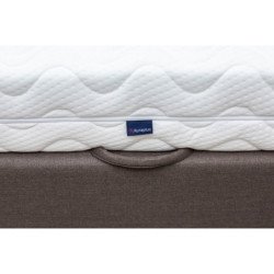 Funkcionali lova su patalynės dėže ir grotelių pagrindu