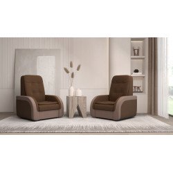 Fotelis Selenė su kūginėmis spyruoklėmis