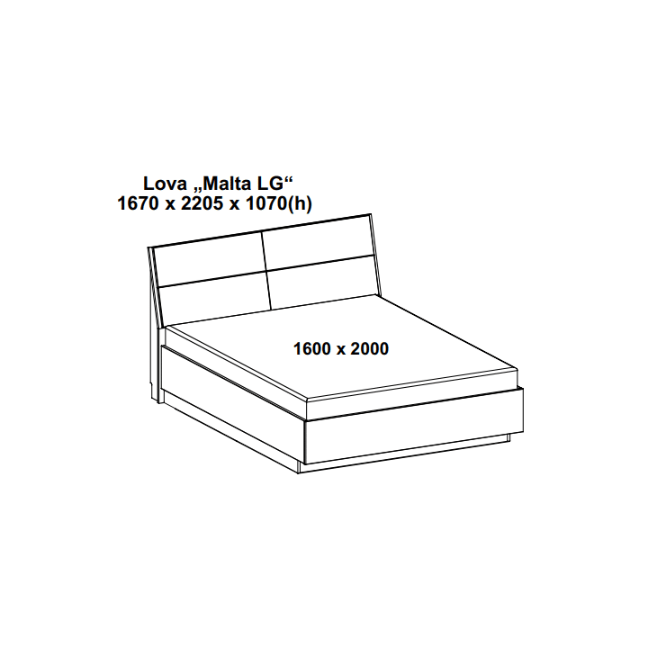 Lova Malta LG | 100–200 cm