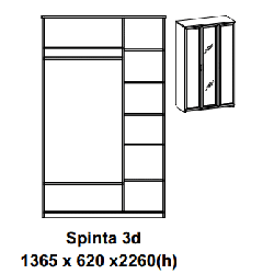 Spinta Porto 1–4 durų | Kampinė