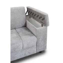 Angel sofa su porankiais ir daiktų laikymo vieta
