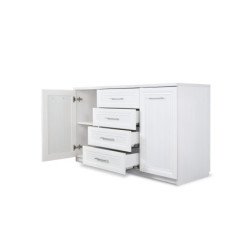 Komoda Porto 4ST2D | 4 stalčiai, 2D