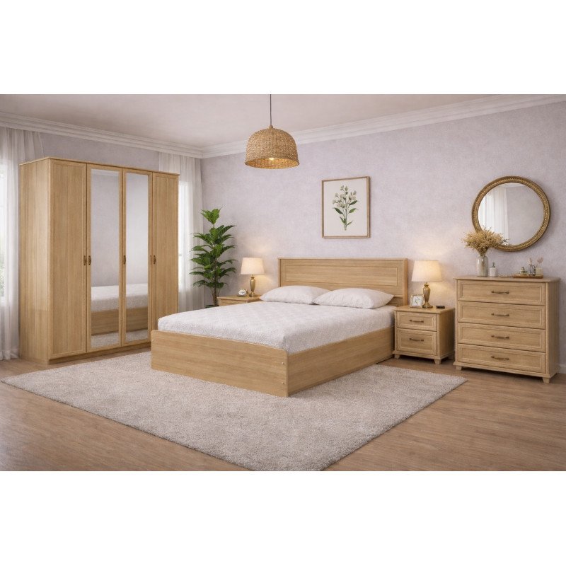 Miegamojo baldų komplektas Bravo II