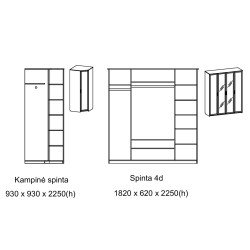 Spinta Bravo II | Miegamajam