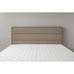 Kontinentinė lova Ferero su minkštu galvūgaliu | Su dėže