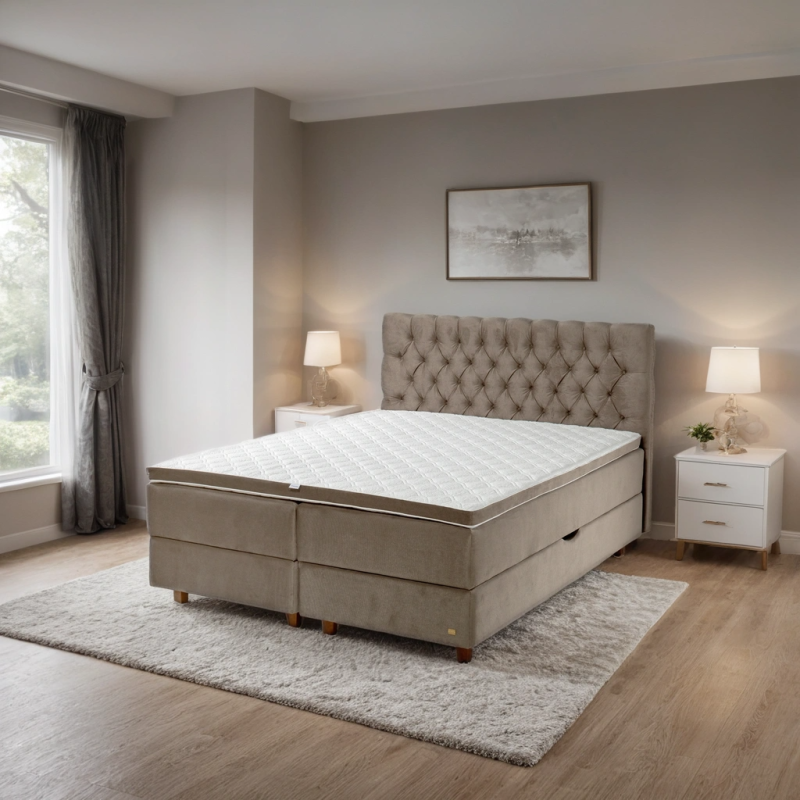 Kontinentinė lova London | Premium komfortas ir elegancija