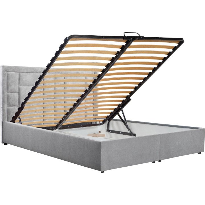 Kuga lova su aukštu galvūgaliu 140x200