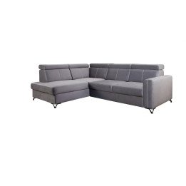 Elbrus kampinė sofa su reguliuojamomis galvos atramomis