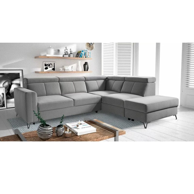 Elbrus sofa su pufu ir išplečiama sėdėjimo zona