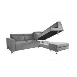 Elbrus sofa su pufu ir išplečiama sėdėjimo zona