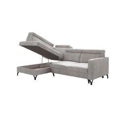Allicante kampinė sofa kompaktiškai svetainei
