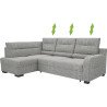 Modo kampinė sofa su dvigubų spyruoklių sistema