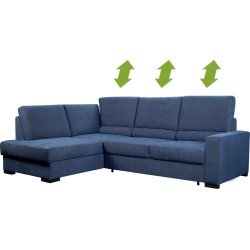 Boss kampinė sofa komfortiškai svetainei