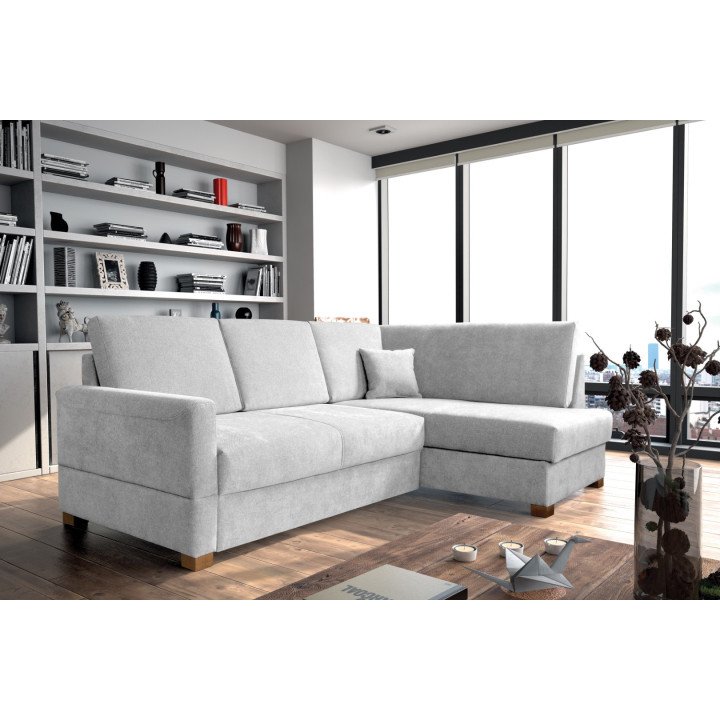 Fen kompaktiška kampinė sofa mažai svetainei
