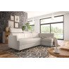 Fiore kompaktiška kampinė sofa su miegojimo funkcija