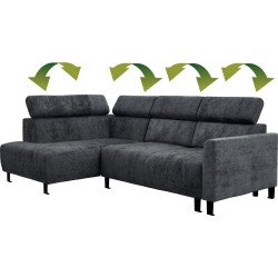 Naboo kampinė sofa su HR putomis