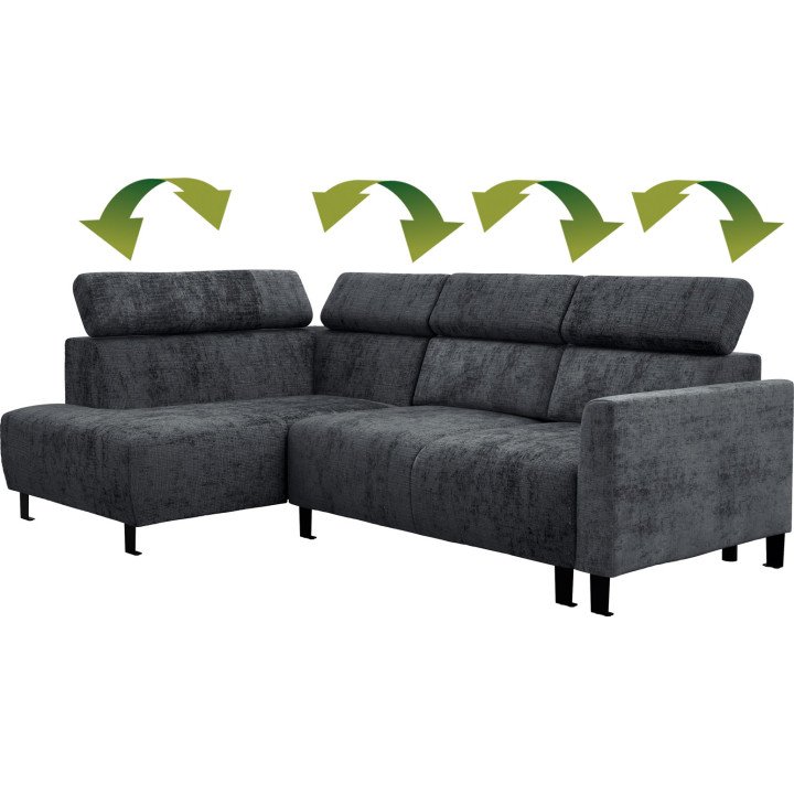 Naboo kampinė sofa su HR putomis