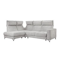 Popus komfortiška kampinė sofa su USB