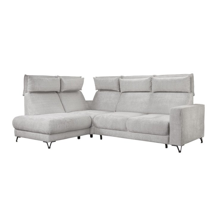 Popus komfortiška kampinė sofa su USB