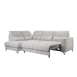 Popus komfortiška kampinė sofa su USB