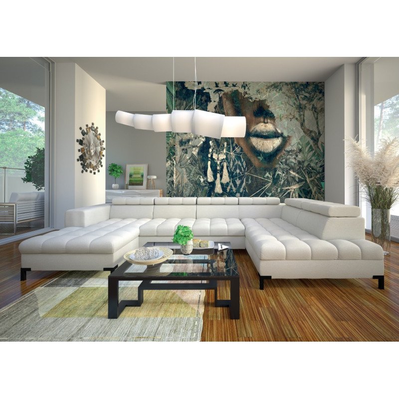 Kampinė sofa Arte patogiam kasdieniam poilsiui