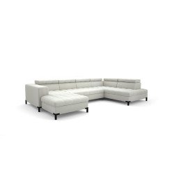 Kampinė sofa Arte patogiam kasdieniam poilsiui