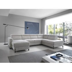 Ulises kampinė sofa su HR putų atlošu