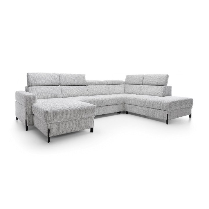 Ulises kampinė sofa su HR putų atlošu