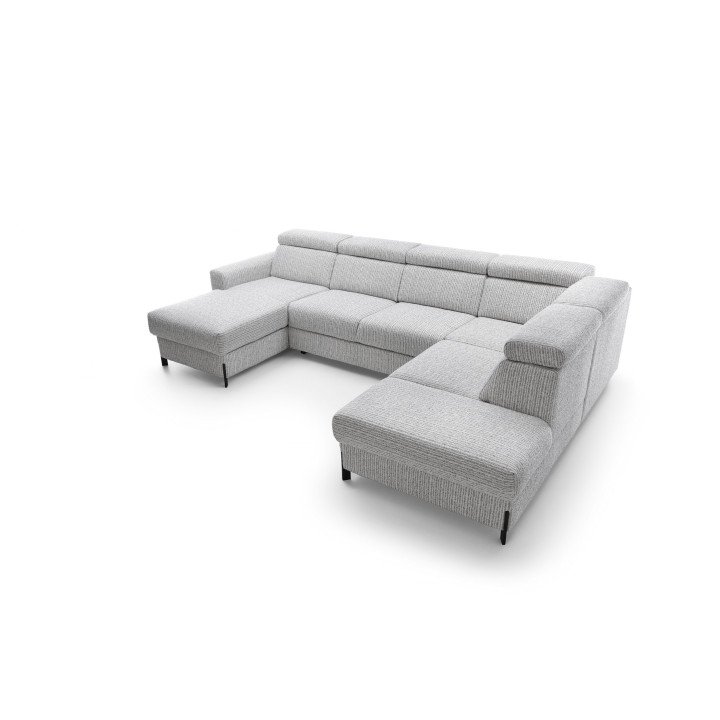 Ulises kampinė sofa su HR putų atlošu