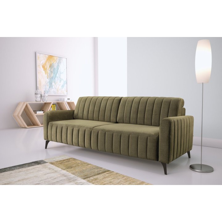Skandinaviško stiliaus sofa Grande su miegojimo funkcija