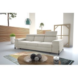 Ulises sofa su plačiais porankiais ir daiktadėže