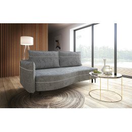Ortis sofa su USB jungtimi ir patalynės skyriumi