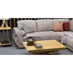 Kampas su miegamu mechanizmu ir patalynės dėže