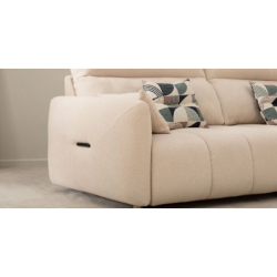 AMBER trivietė sofa su miegamuoju mechanizmu