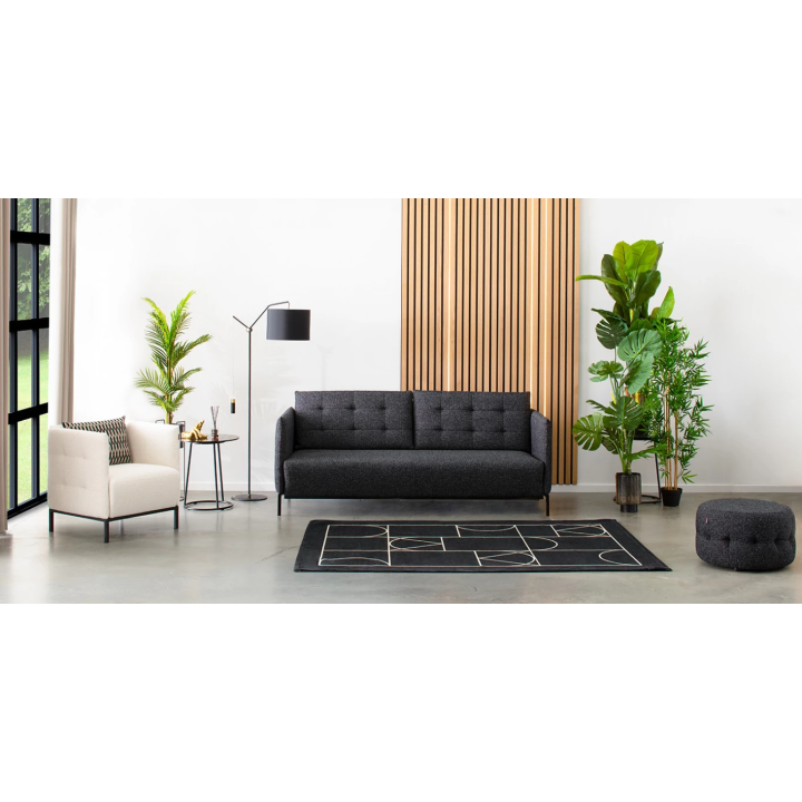DOMINO sofa su arba be miegojimo mechanizmo