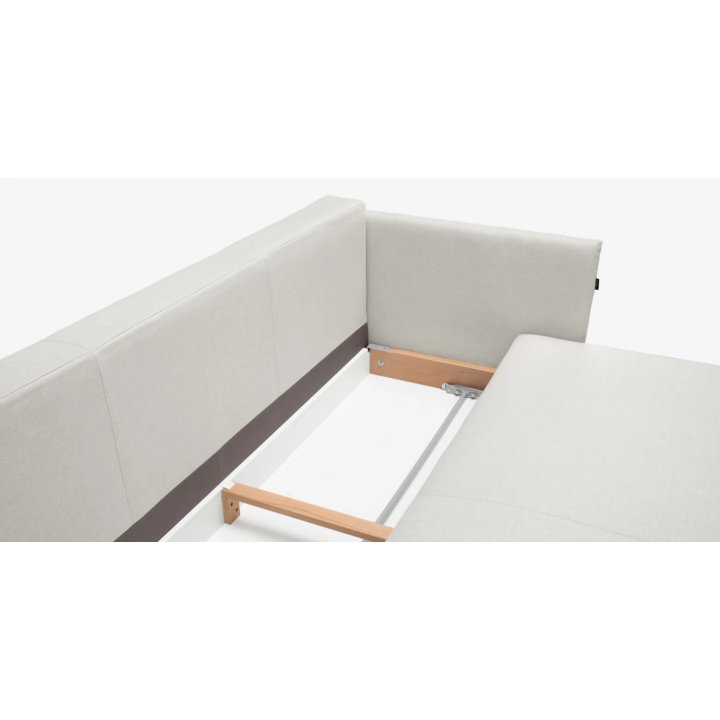DOMINO sofa su arba be miegojimo mechanizmo