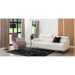 EVA maža sofa-lova mažoms erdvėms